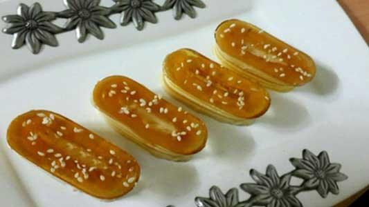 طرز تهیه ژله «مدل شیرینی زبان» 