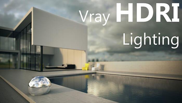 فیلم آموزش نورپردازی با Vray HDRI در تری دی مکس 