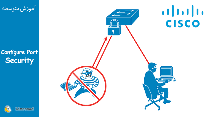 آموزش امنیت شبکه با پیکربندی Port - Security روی سوئیچ سیسکو - متوسط 