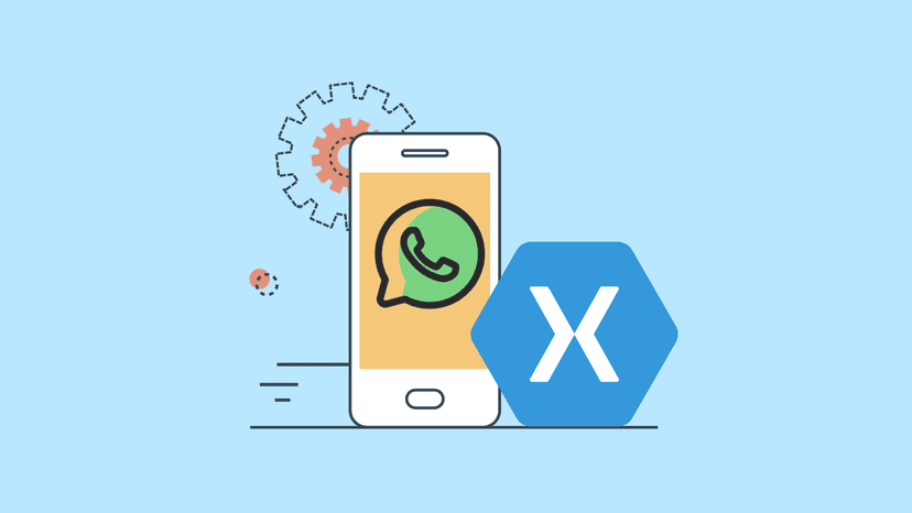 آموزش طراحی رابط کاربری whats app در Xamarin Forms