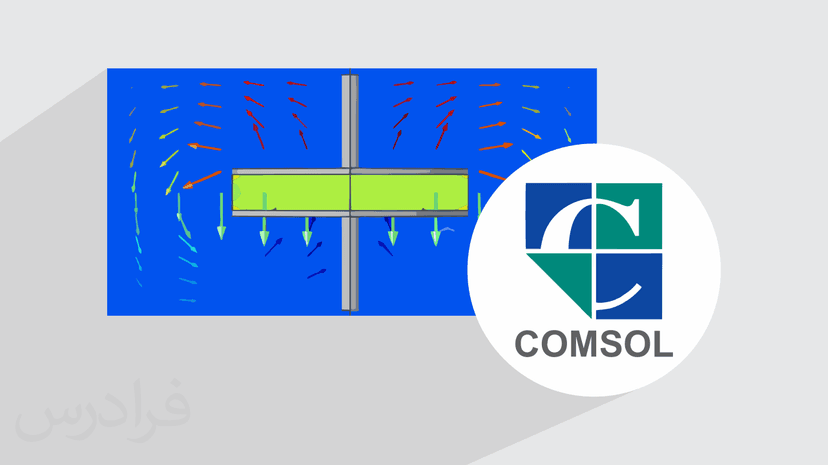 آموزش پروژه محور کامسول – شبیه سازی خازن در حوزه الکترواستاتیک در COMSOL