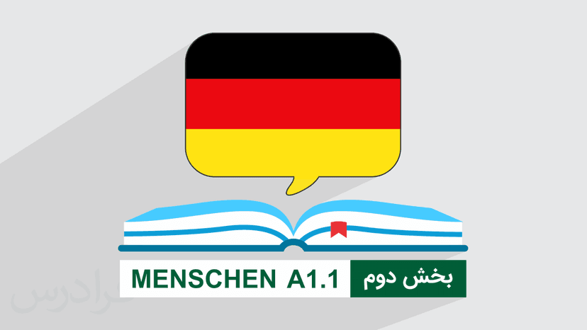 آموزش زبان آلمانی – کتاب منشن Menschen A1.1 – بخش دوم | درس ۴ تا ۶