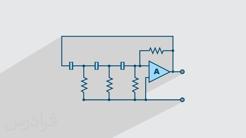 آموزش اسیلاتور RC + حل مثال (رایگان)