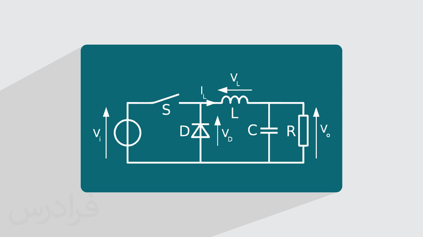 آموزش مبدل باک یا کاهنده Buck Converter (رایگان)