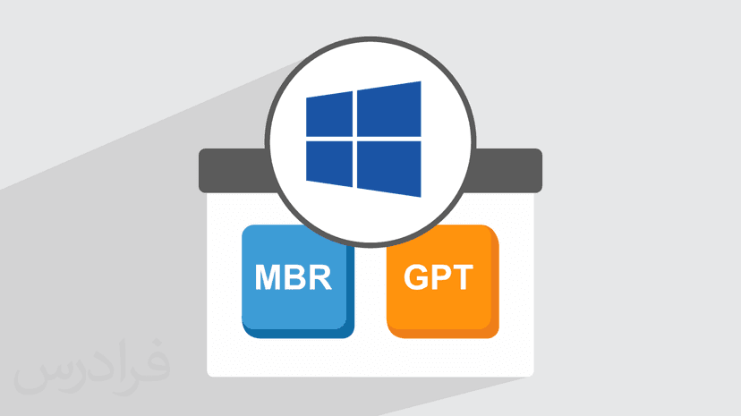 آموزش پارتیشن بندی دیسک برای نصب ویندوز + بوت با MBR و GPT