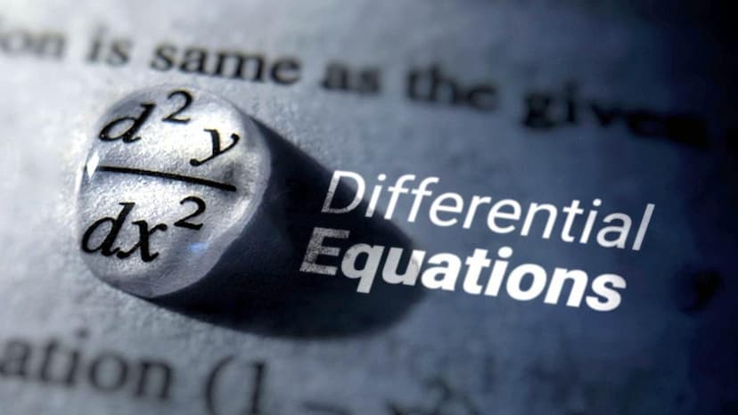 آموزش رایگان صفر تا صد معادلات دیفرانسیل