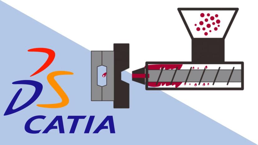 آموزش طراحی قالب‌های تزریق پلاستیک در کتیا (CATIA)