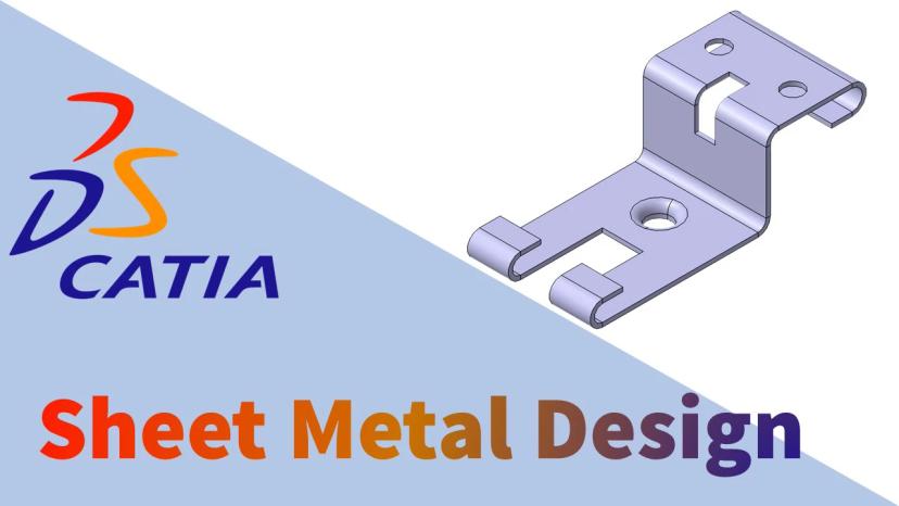 آموزش طراحی ورق در نرم‌افزار کتیا - Sheet Metal