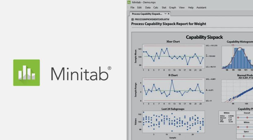 آموزش آزمون‌های فرض در نرم‌افزار Minitab